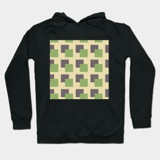 Background illustration geometric, square. Decorative design pattern camouflage Hoodie